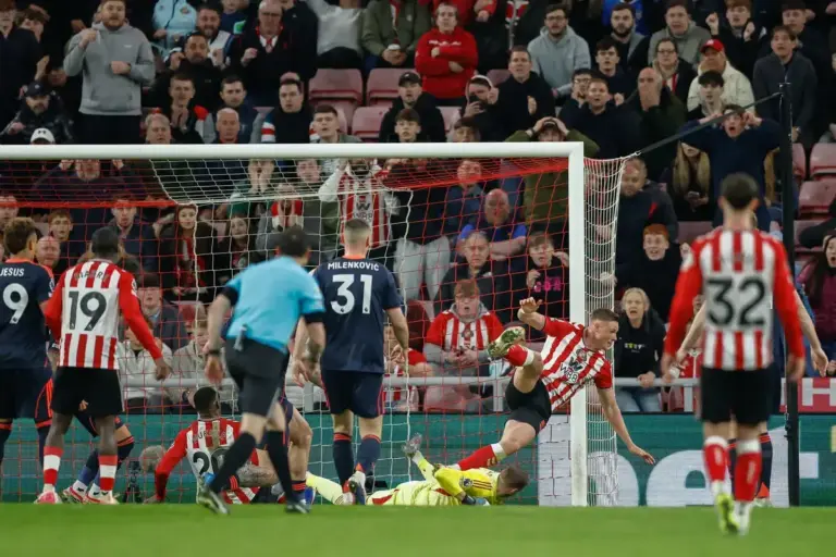 What Sunderland’s 5-0 defeat to Nottingham Forest means for Premier League table